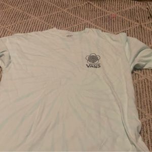 Vans t shirt super mint green t xl